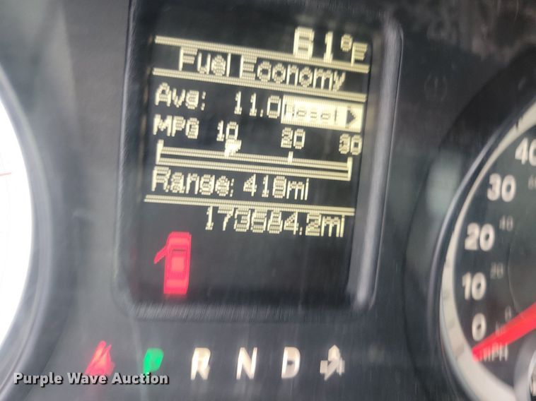 image for item MO9545 2014 Dodge Ram 5500HD  Crew Cab flatbed truck