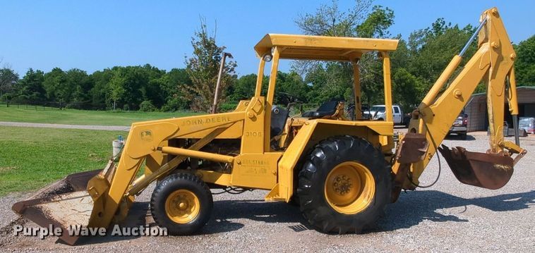 image for item MY9362 John Deere 310B  backhoe