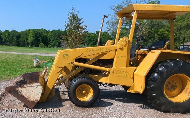 image for item MY9362 John Deere 310B  backhoe