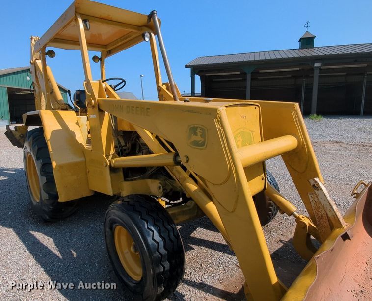 image for item MY9362 John Deere 310B  backhoe