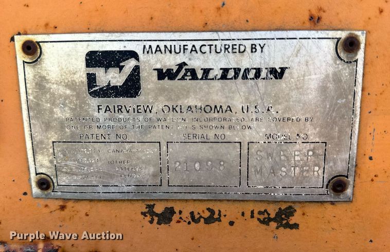 image for item NP9722 Waldon Sweepmaster  broom