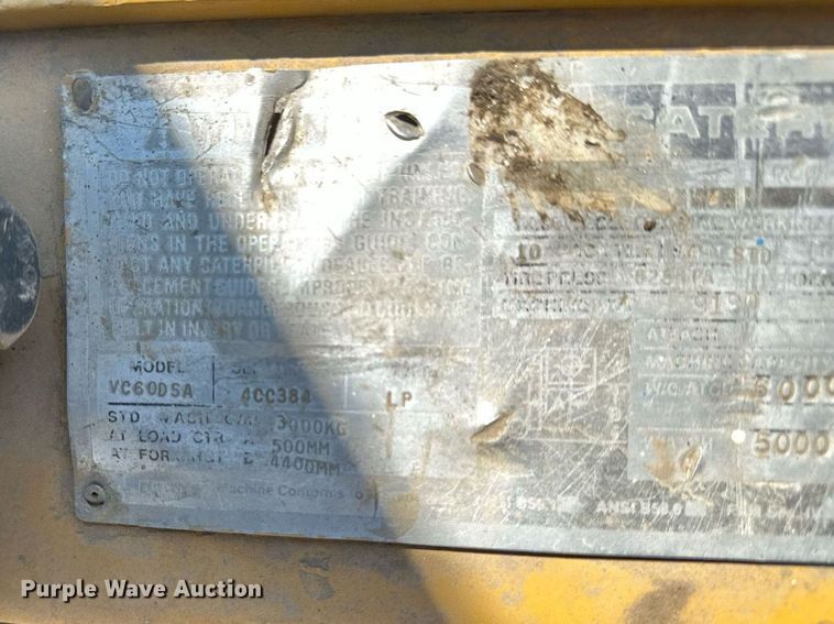 image for item NP9741 Caterpillar VC60DSA  forklift