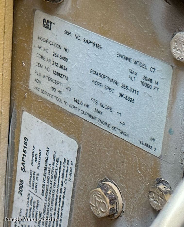 image for item OG9088 2005 Chevrolet C6500  hydrovac truck