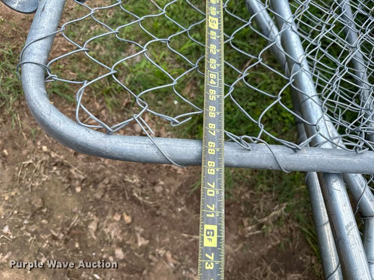 image for item OG9112 Approximately 28 chain link fence panels