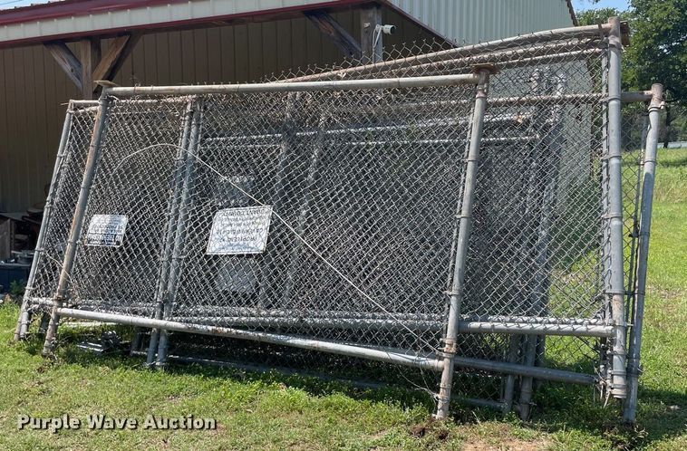 image for item OG9114 (10) chain link fence gates