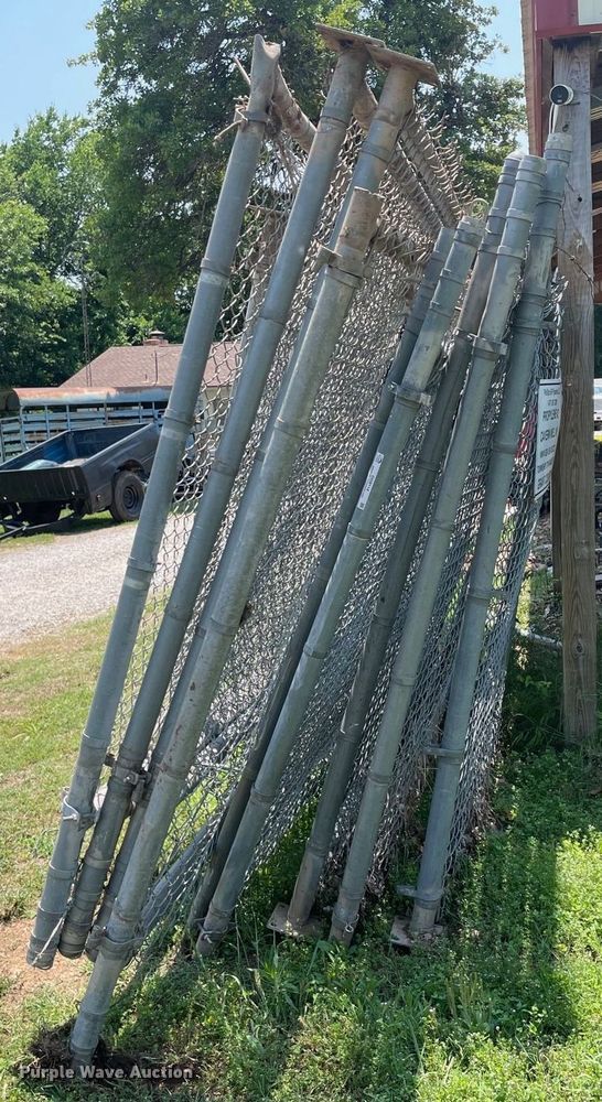 image for item OG9114 (10) chain link fence gates