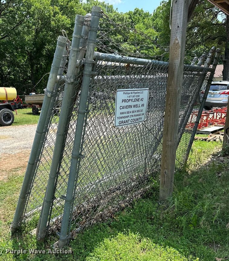 image for item OG9114 (10) chain link fence gates