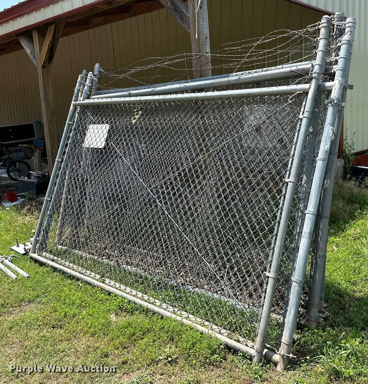 image for item OG9114 (10) chain link fence gates