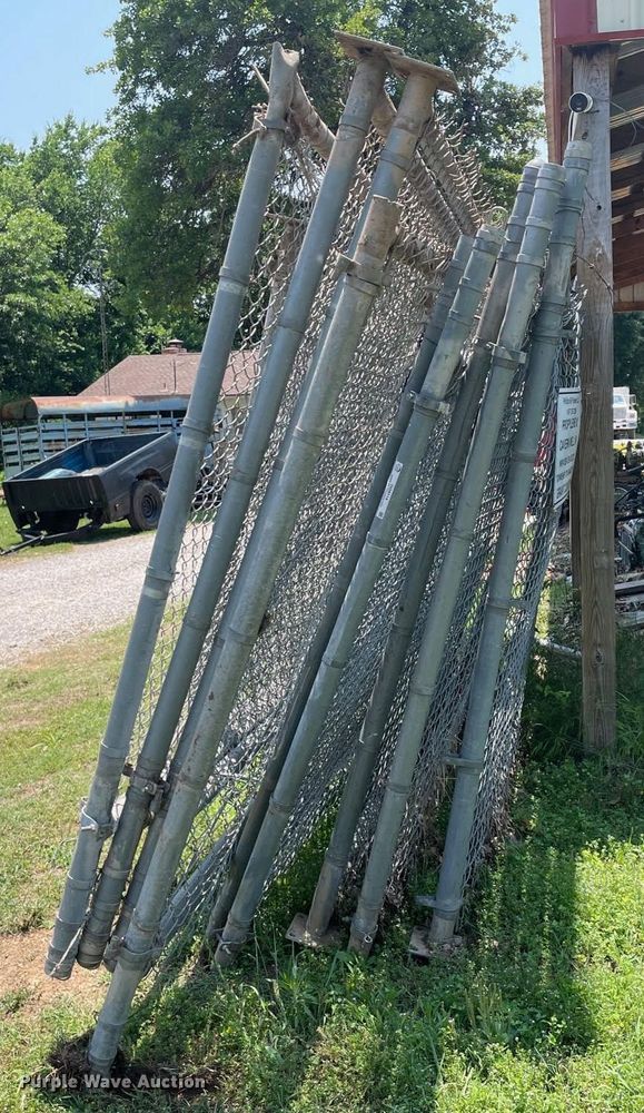 image for item OG9114 (10) chain link fence gates