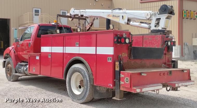 image for item DN6439 2008 Ford F750 Super Duty  utility / service truck