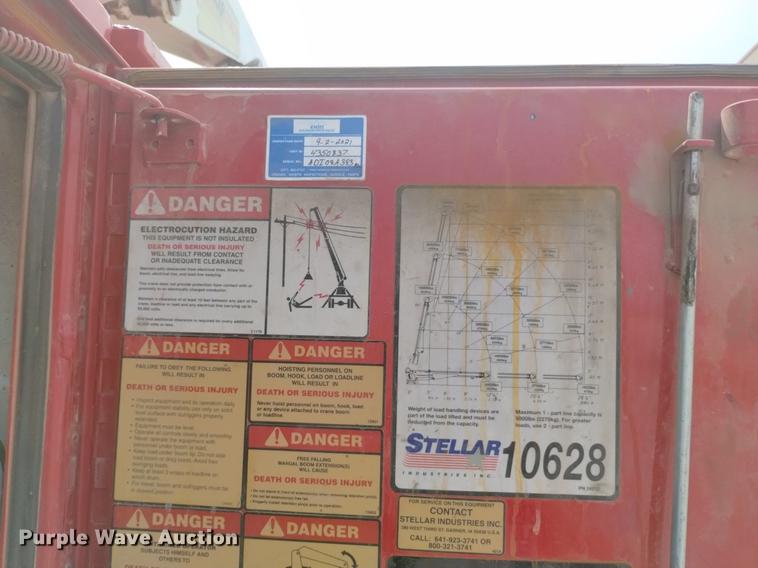 image for item DN6439 2008 Ford F750 Super Duty  utility / service truck