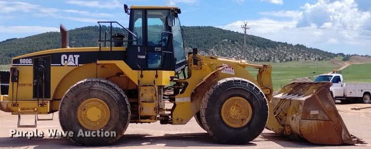image for item DN6461 1997 Caterpillar 980G  wheel loader