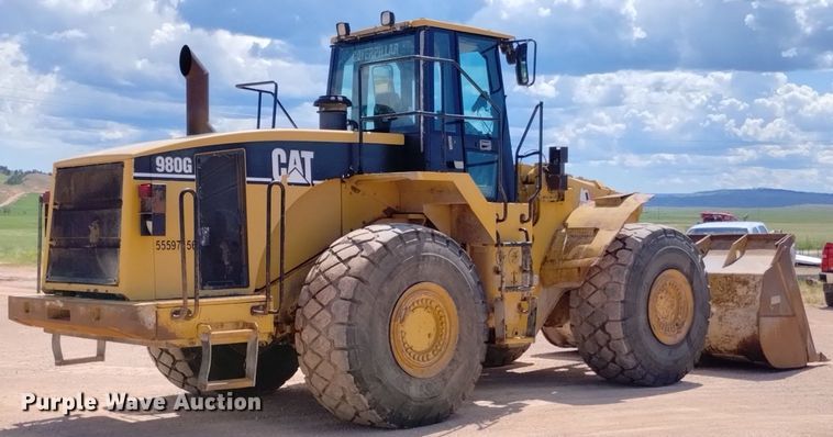 image for item DN6461 1997 Caterpillar 980G  wheel loader
