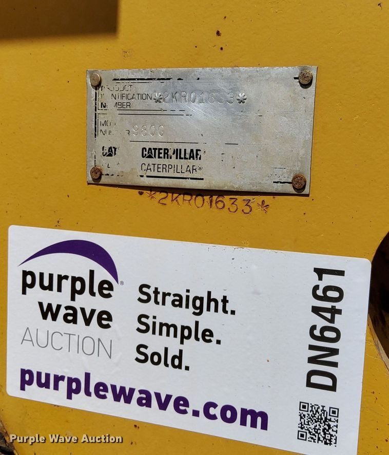 image for item DN6461 1997 Caterpillar 980G  wheel loader