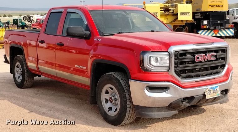 image for item DN6466 2016 GMC Sierra 1500  Double Cab pickup truck