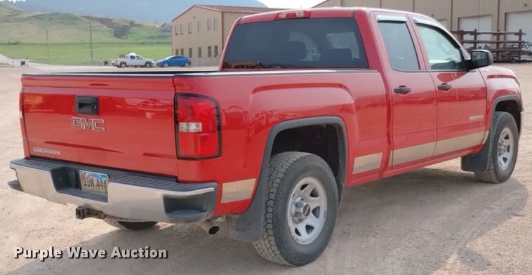 image for item DN6466 2016 GMC Sierra 1500  Double Cab pickup truck