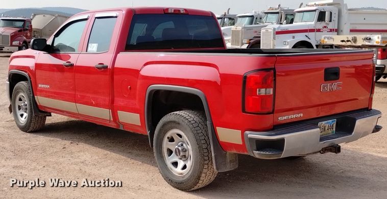 image for item DN6466 2016 GMC Sierra 1500  Double Cab pickup truck