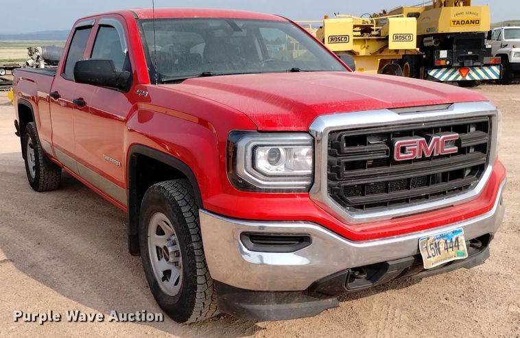 image for item DN6466 2016 GMC Sierra 1500  Double Cab pickup truck