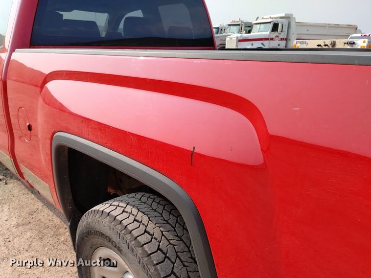 image for item DN6466 2016 GMC Sierra 1500  Double Cab pickup truck