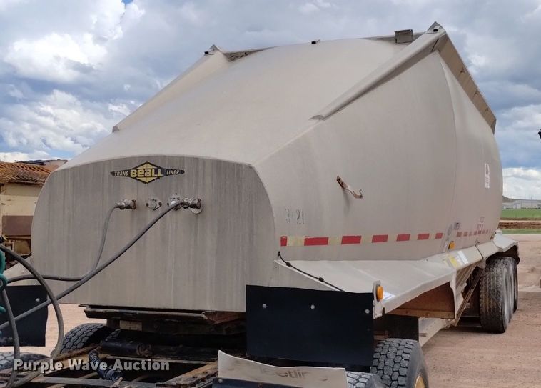 image for item DN6470 1993 Beall BD-N3428-93  bottom dump trailer