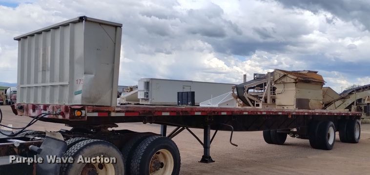 image for item DN6471 1995 Great Dane  flatbed trailer