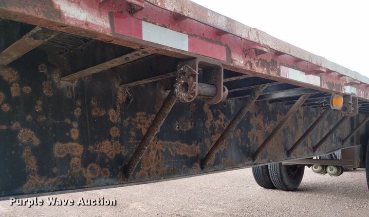 image for item DN6471 1995 Great Dane  flatbed trailer