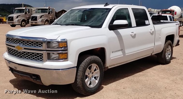 image for item DN6481 2015 Chevrolet Silverado 1500  Crew Cab pickup truck