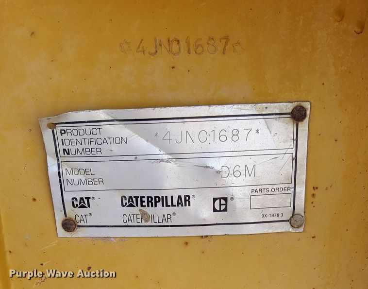 image for item DN6486 1999 Caterpillar D6M LGP  dozer