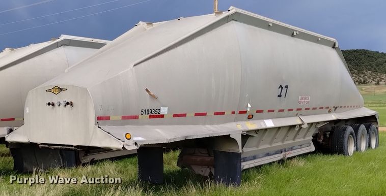 image for item DN6488 1993 Beall BD-N3442-93  bottom dump trailer