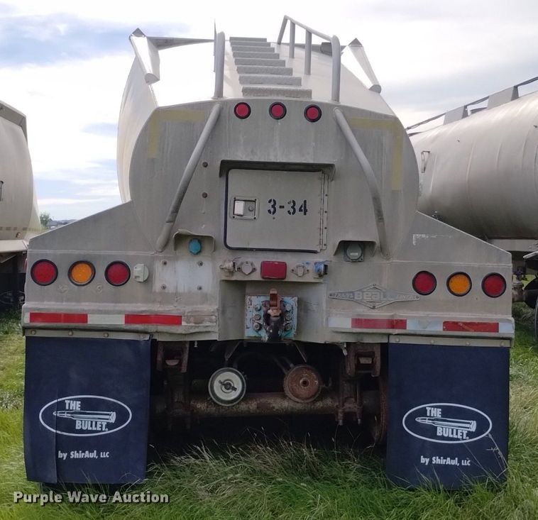 image for item DN6489 1993 Beall BD-N3454-93  bottom dump trailer