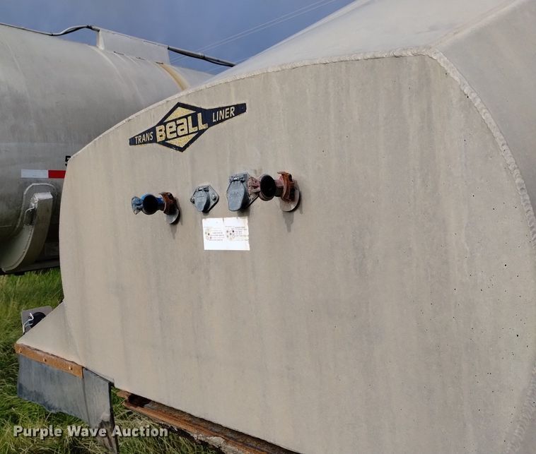 image for item DN6489 1993 Beall BD-N3454-93  bottom dump trailer