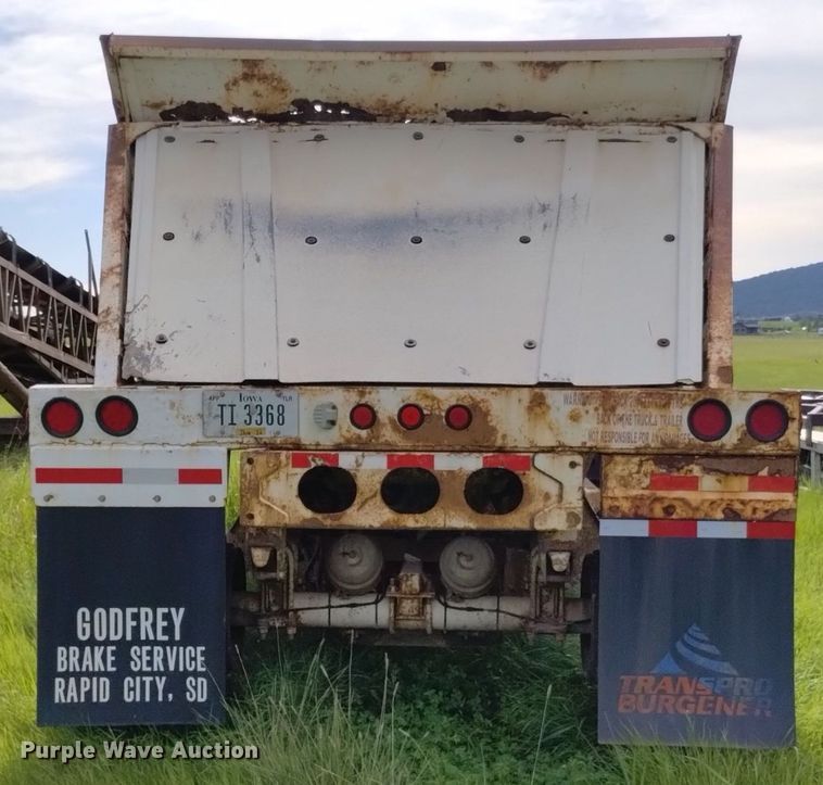 image for item DN6490 2006 Ranco LW11-20F  bottom dump pup trailer