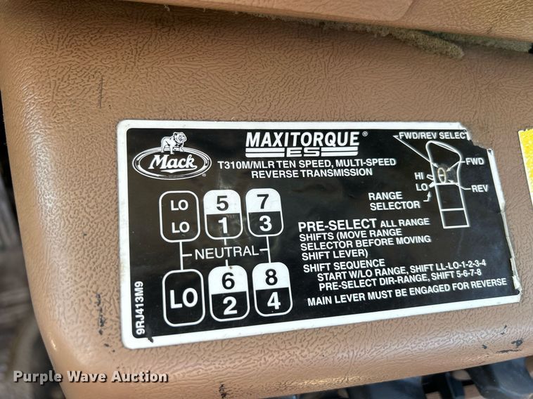 image for item DR4632 2007 Mack CV513 Granite  ready mix truck