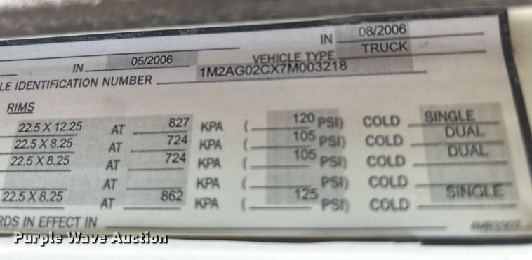 image for item DR4632 2007 Mack CV513 Granite  ready mix truck