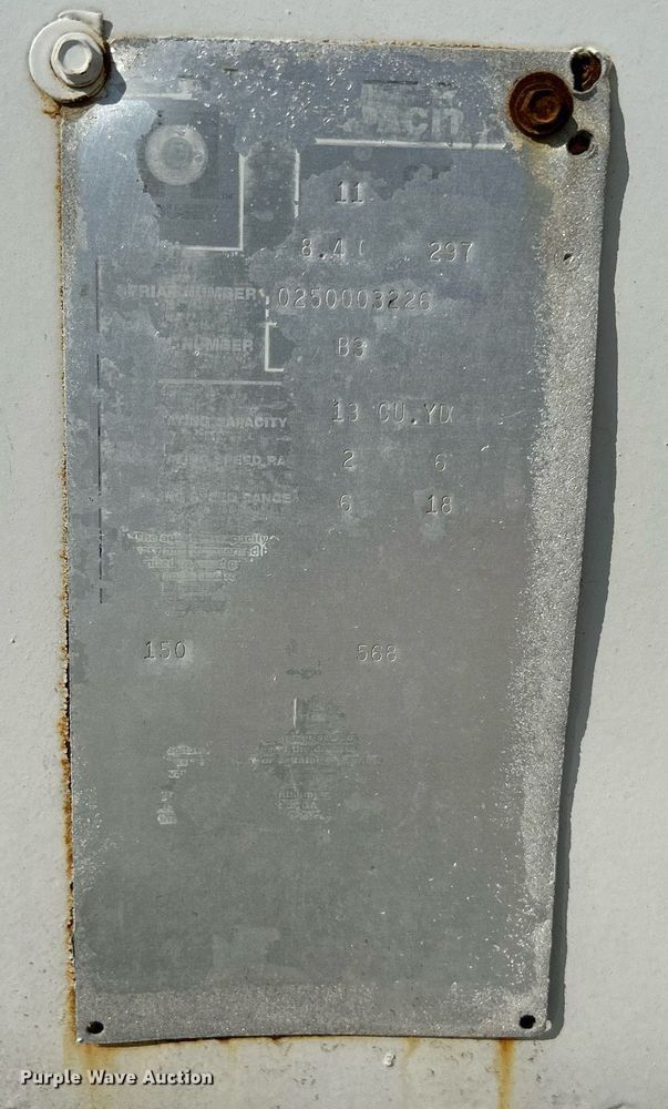 image for item DR4634 2007 Mack CV513 Granite  ready mix truck