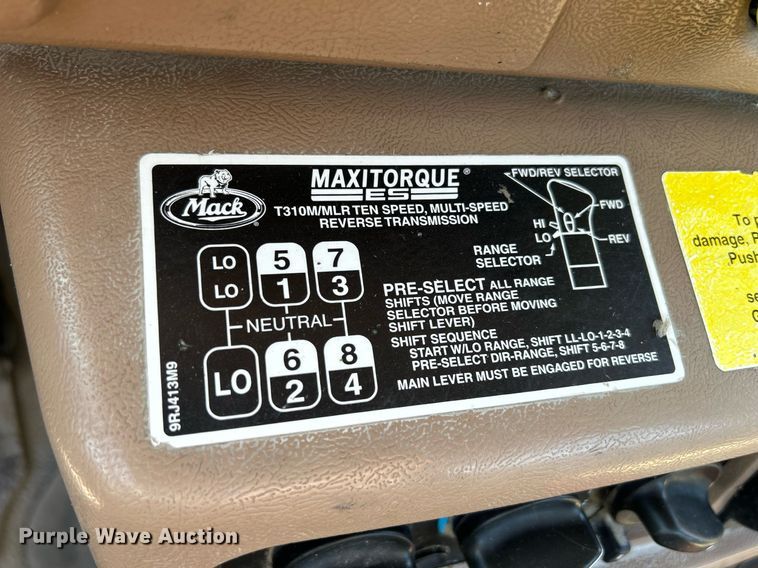 image for item DR4634 2007 Mack CV513 Granite  ready mix truck