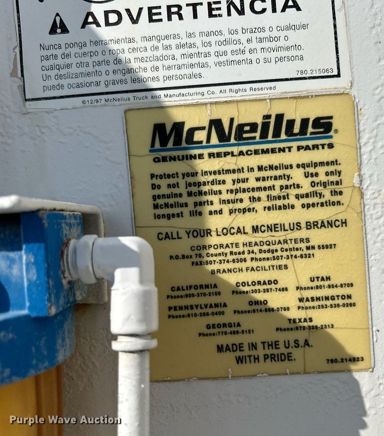 image for item DR4636 2003 Kenworth W900  ready mix truck