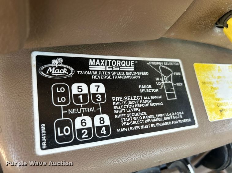 image for item DR4638 2007 Mack CV513 Granite  ready mix truck