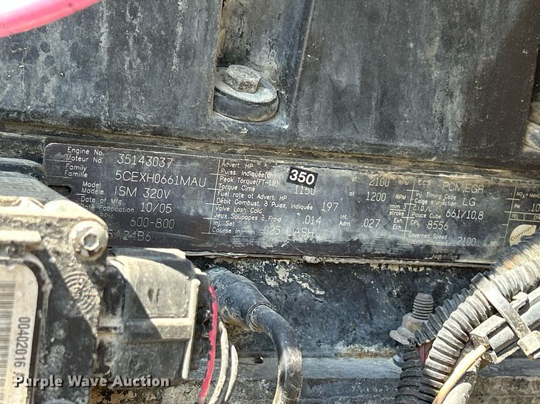 image for item DR4639 2006 International Paystar 5500i  ready mix truck