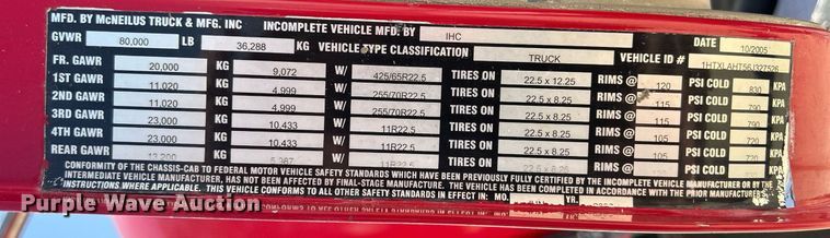image for item DR4639 2006 International Paystar 5500i  ready mix truck