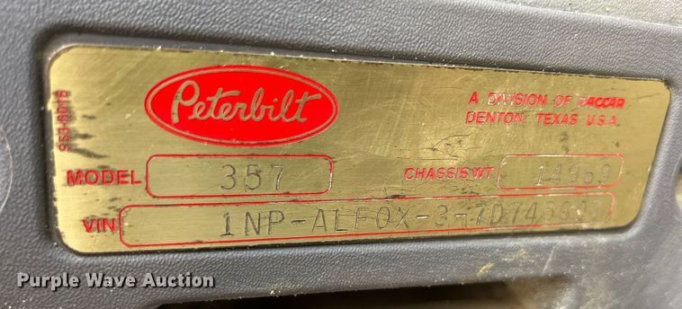 image for item DR4641 2007 Peterbilt 357  ready mix truck