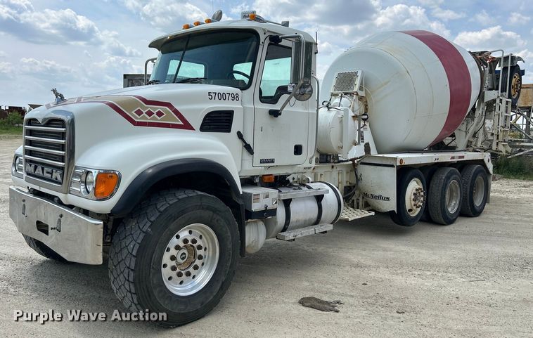 image for item DR4645 2007 Mack CV513 Granite  ready mix truck