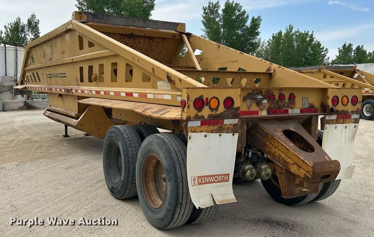 image for item DR4652 2000 Trail King TK54BBU-432  bottom dump trailer