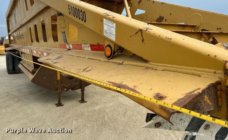 image for item DR4652 2000 Trail King TK54BBU-432  bottom dump trailer