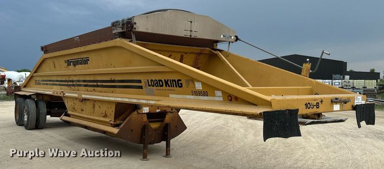 image for item DR4653 1995 Load King 2060-40-2  bottom dump trailer