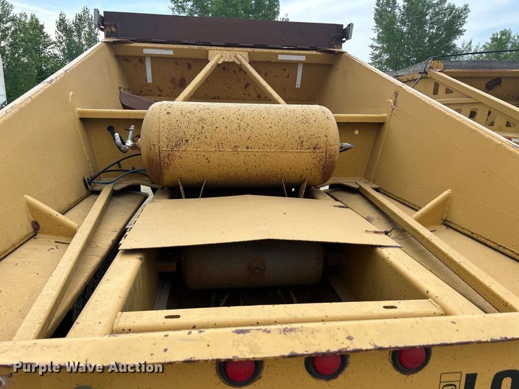 image for item DR4653 1995 Load King 2060-40-2  bottom dump trailer