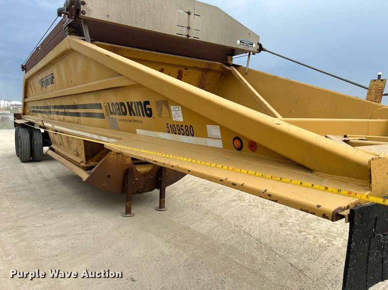 image for item DR4653 1995 Load King 2060-40-2  bottom dump trailer