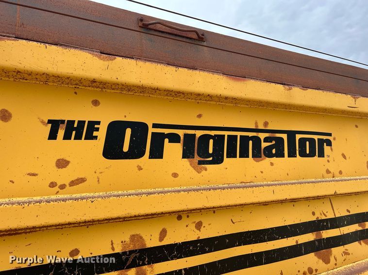 image for item DR4653 1995 Load King 2060-40-2  bottom dump trailer