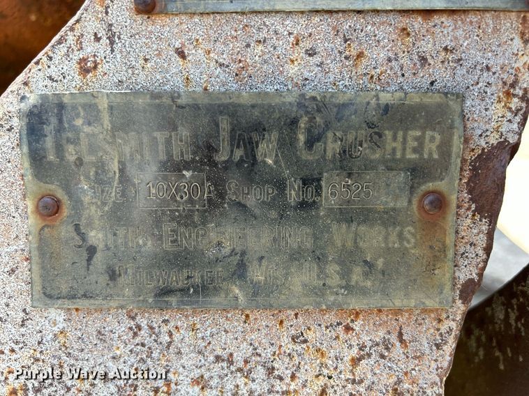 image for item DR4657 Telsmith  jaw crusher