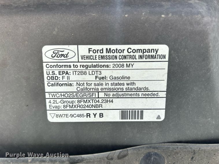 image for item DR4663 2008 Ford F150 XL  pickup truck